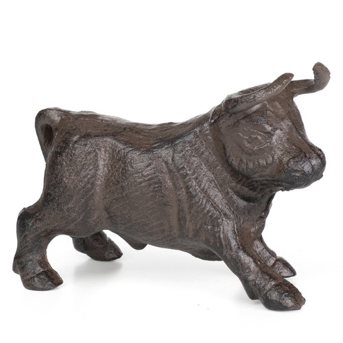 Stier figur aus - figur, gusseisen