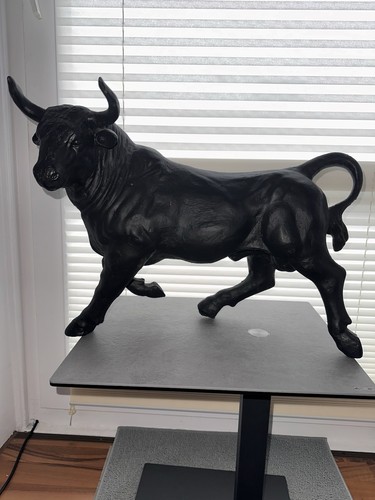 Stier skulptur metall deko - skulptur,