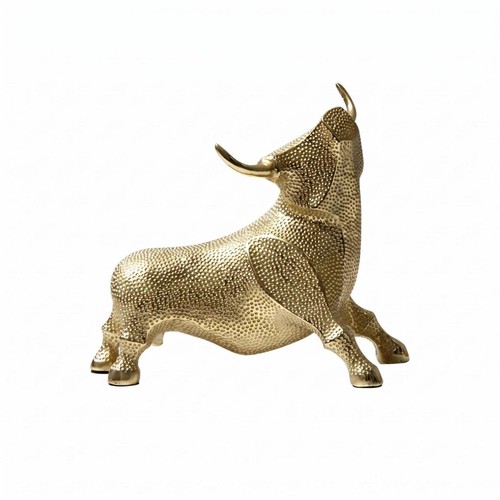 Stierfigur aus kupfer - stierfigur,