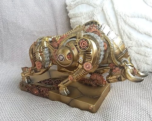 Xxl steampunk stier - xxl,