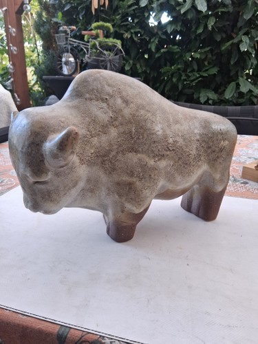 Ruscha keramik stier 1960er - ruscha,