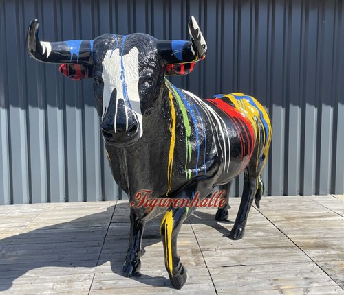 Stier figur kulptur - figur, dekofigur