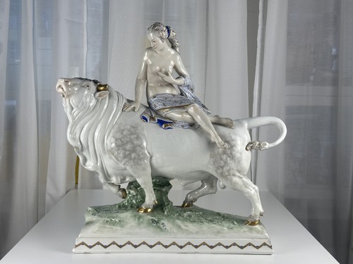 Ens volkstedt figur europa - volkstedt, "europa