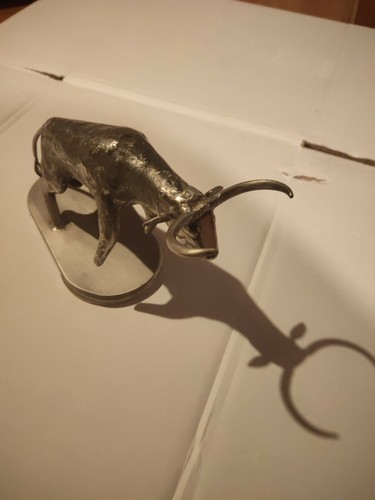 Stier figur edelstahl - stier, figur/edelstahl