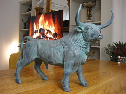 Deko figur stier - figur, cm