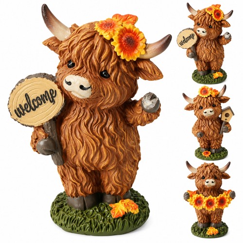 Dekofigur highland rind kuh - dekofigur,