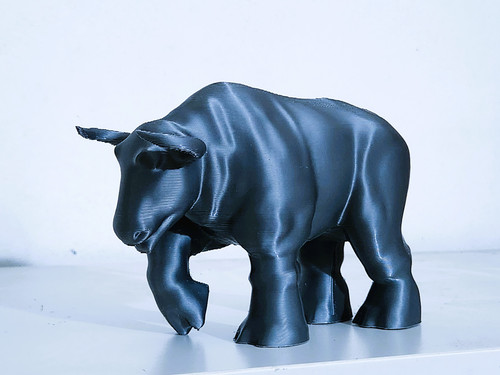 Stier skulptur füllig - skulptur,