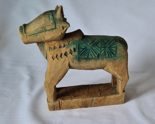 Antiker nandi stier indien - nandi,