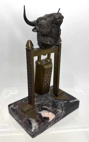 28178 vintage bronze figur - bronze,