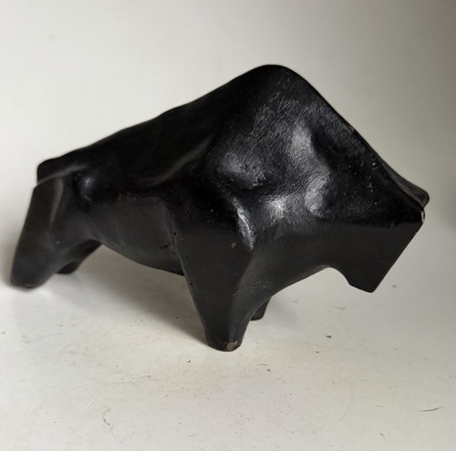 Massiv gusseisen stier - gusseisen,