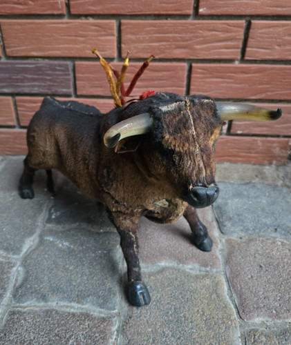 Vintage stier figur - 🐂,