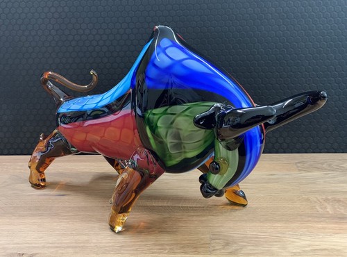 Glasfigur stier bulle - stier,
