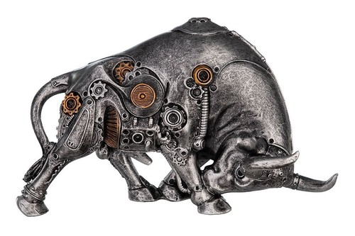 Steampunk bullfight - steampunk,