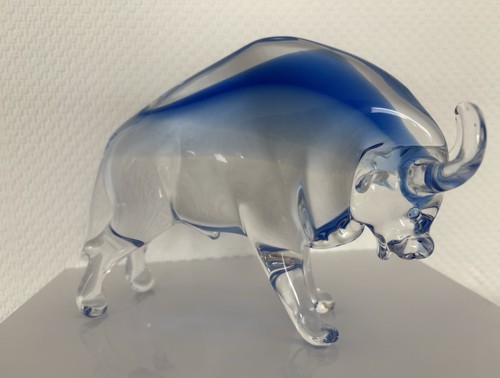 Murano glasfigur stier - murano,