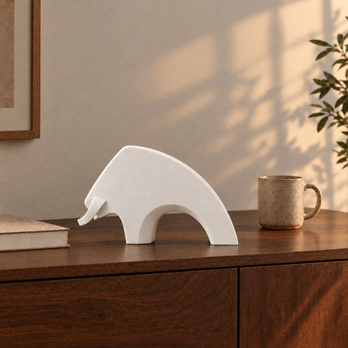 Stier figur minimalistisch - stier,