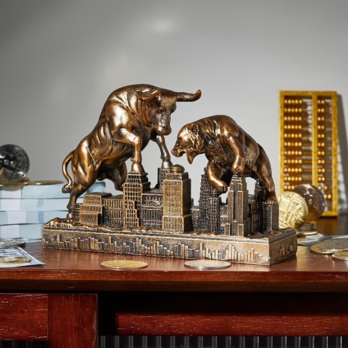Wall street bulle - street, bär