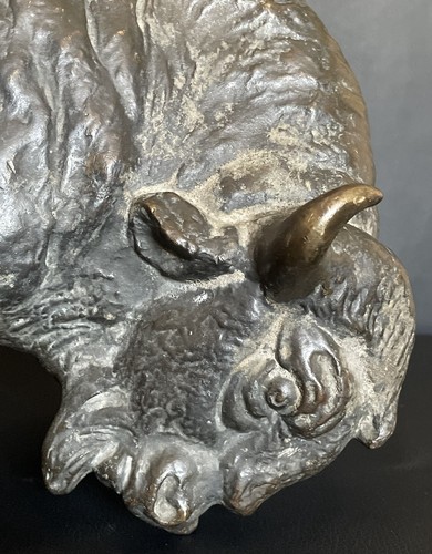 Antike bronze statue stier - statue,
