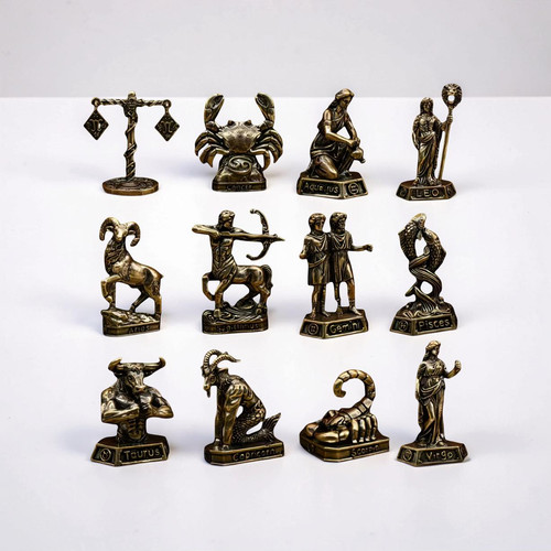Sternzeichen figur messing - figur,
