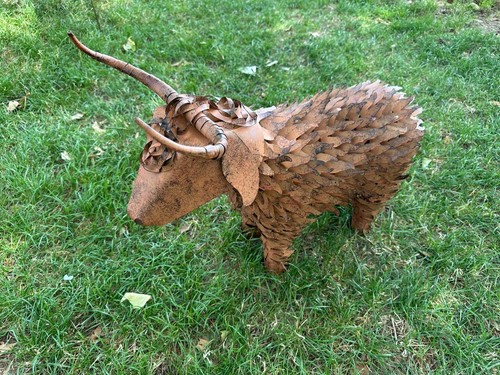 Stier rostoptik figur - rostoptik,