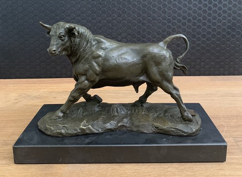 Bronzefigur stier cm - 21,