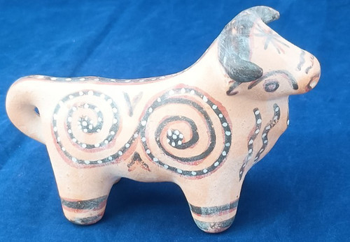 Vintage keramik stier - vintage, stier/bulle