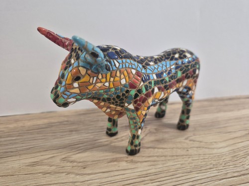 Design mosaik figur stier - design,