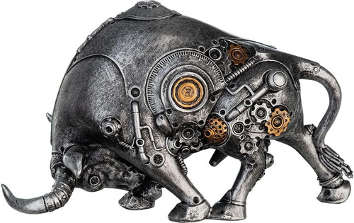 Steampunk bullfight - bullfight,