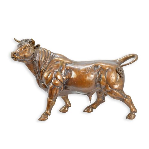 Bronzefigur stier länge - bronzefigur, stier,